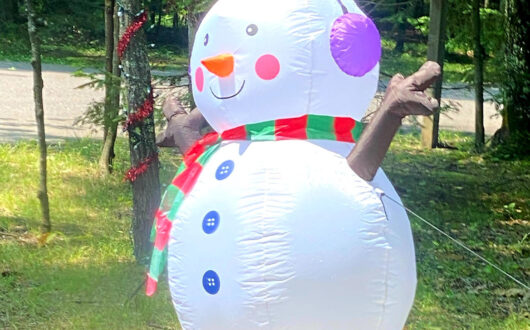 Snowman inflatable